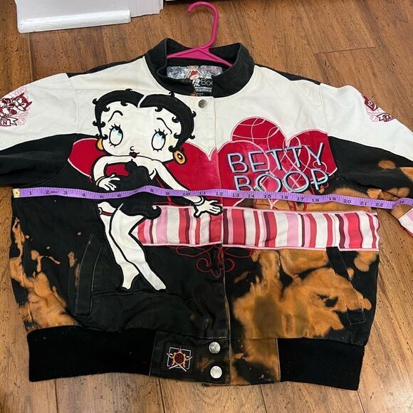 ⚡CLOSET CLEAR-OUT: PRICE DROP⚡ RARE Vintage Betty Boop JH Design Jacket - Picture 10 of 14